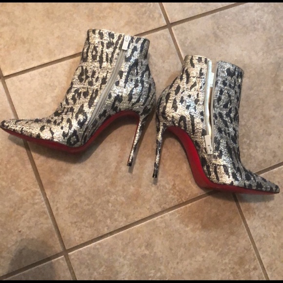 Christian Louboutin Shoes - Louboutin leopard booties